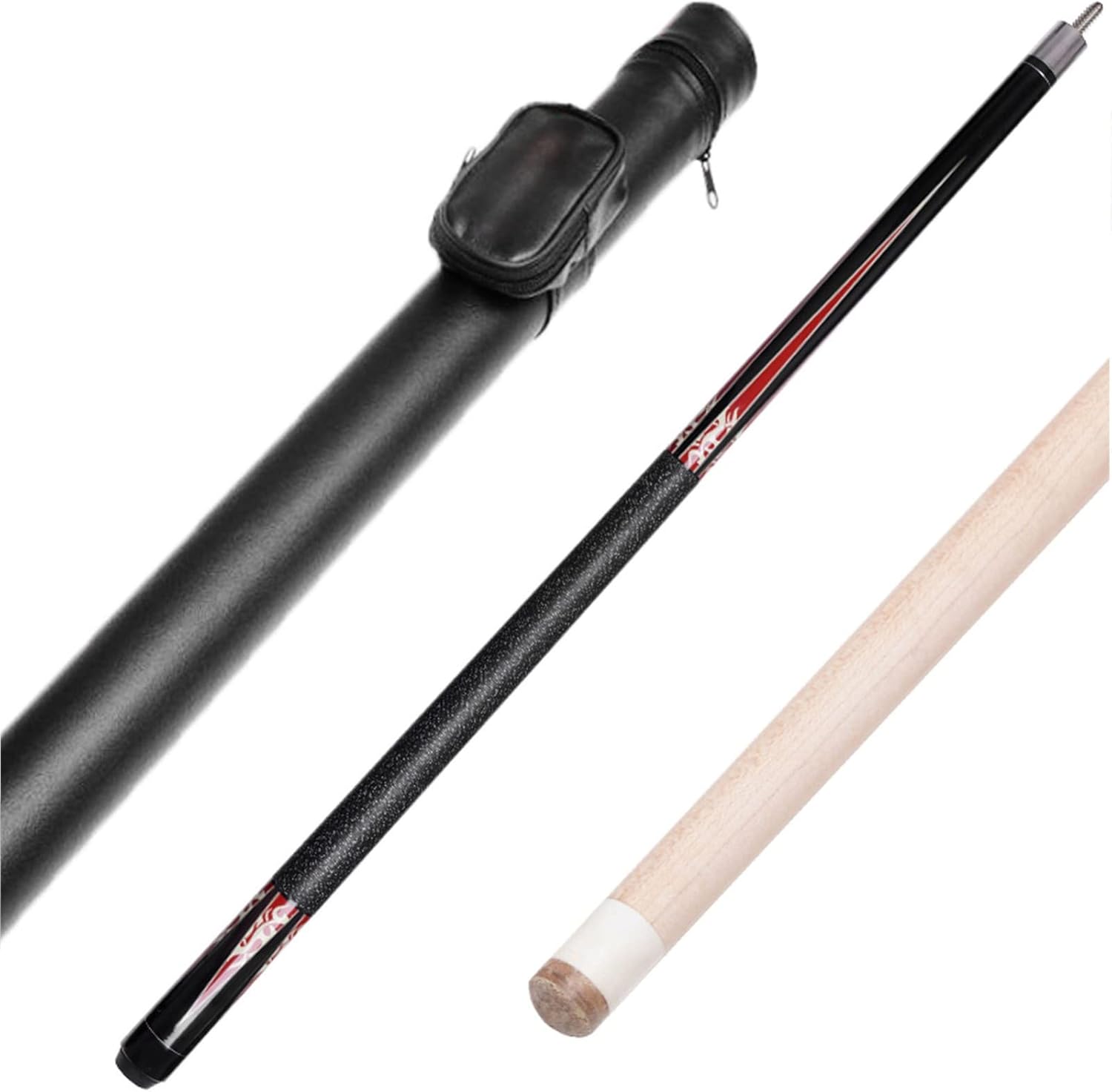 ビリヤード キュー ビリヤード ビリヤードキュー57 インチ メープル プール キュー スティック、オプションのヘッド付き、ビリヤー