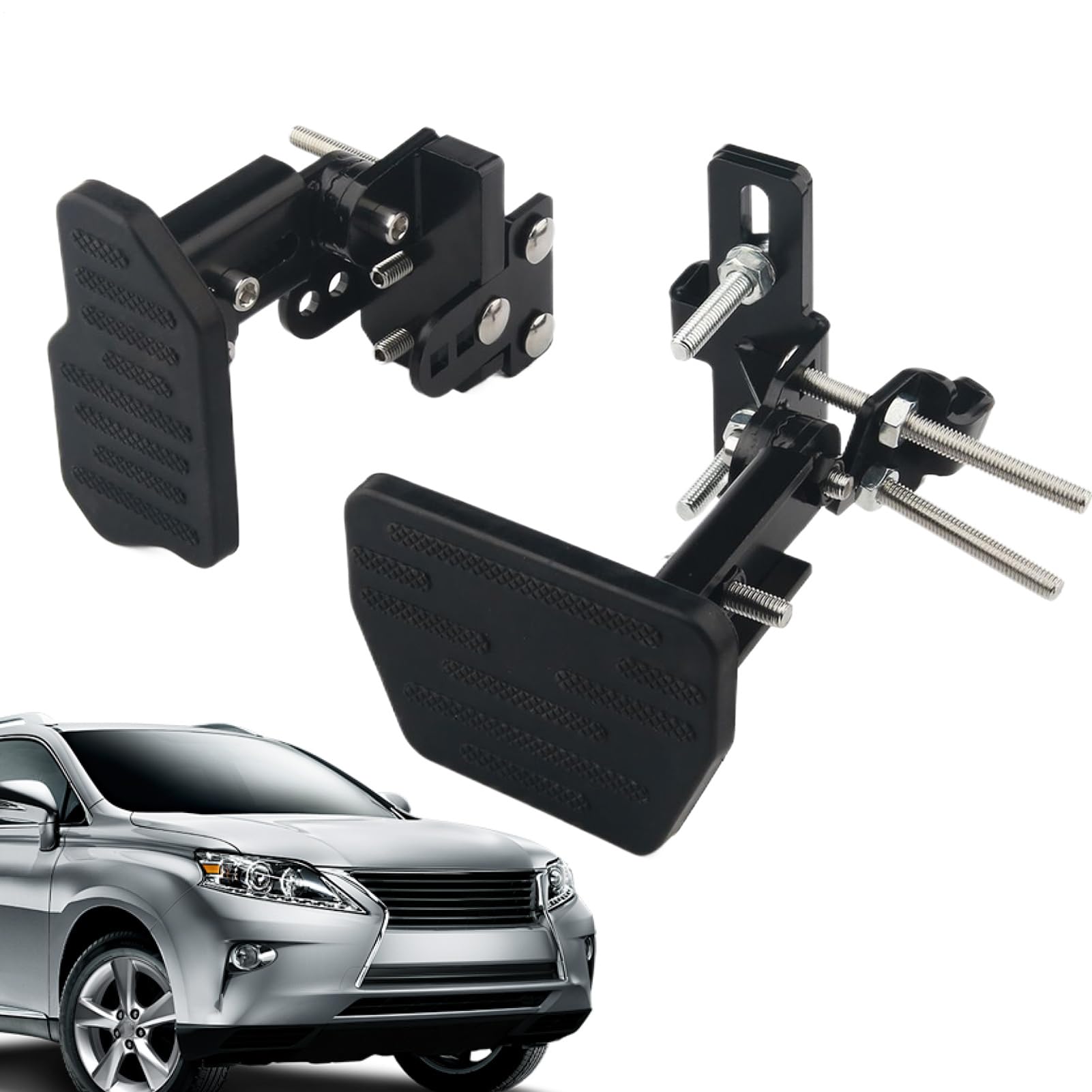 Estensore per pedali, facile installazione, accessori auto, estensori per pedali per conducenti corti, per camion, SUV, berlina, scooter, pickup, go kart, guida quotidiana, pendolari
