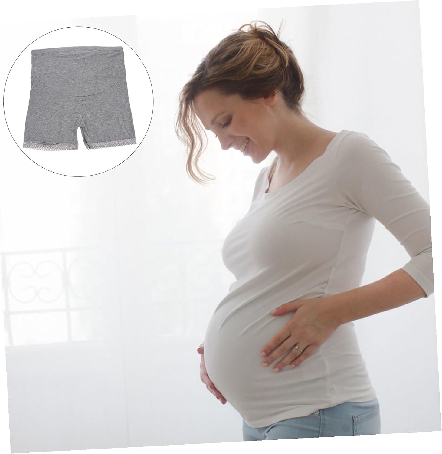 Maternity High Waist Pants Panties Lingeries Cotton Cotton Maternity Shorts High Waisted Underwear
