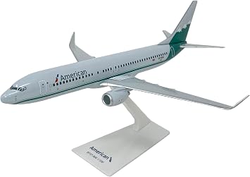 American/Reno 737-800 1200 Scale - Plastic Snap-Fit Model Airplane - Collectible Replica of American/Reno Airlines Aircraft - Part #ABO-73780H-034