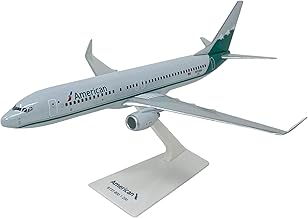 Flight Miniatures American/Reno 737-800 1:200 Scale - Plastic Snap-Fit Model Airplane - Collectible Replica of American/Reno Airlines Aircraft - Part #ABO-73780H-034