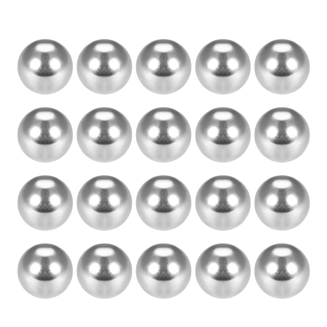 uxcell 7/16 Inch Precision Chrome Steel Bearing Balls G25 100pcs