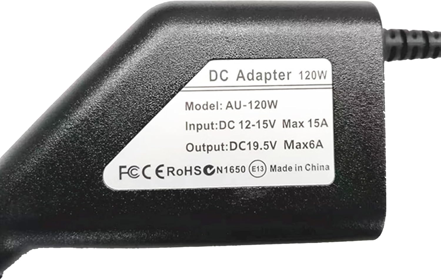 Laptop Car Charger 19V 6.32A 120W Portable Laptop Power Supply for FX50J FX63V Notebooks 5.5x2.5MM