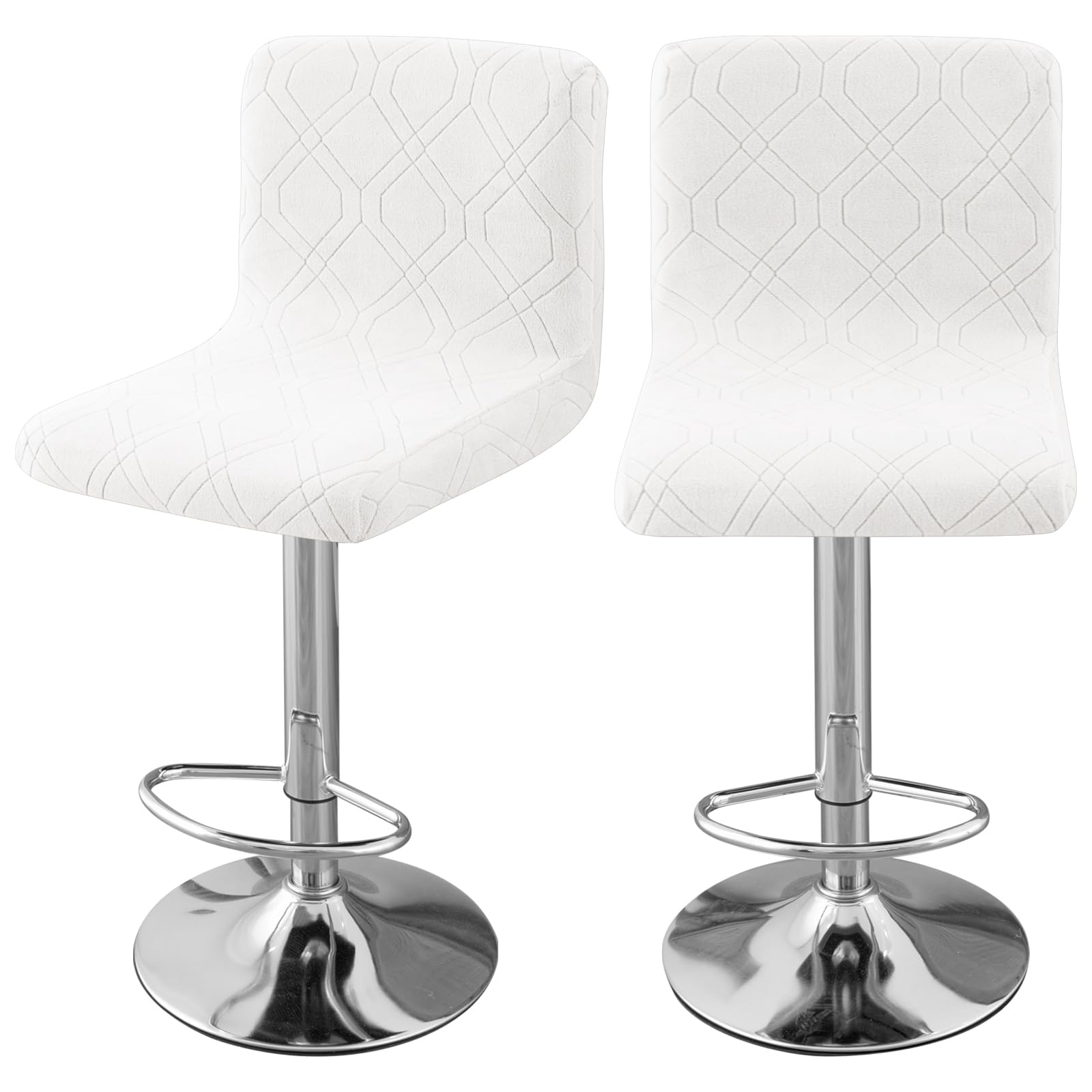 Chair Covers Bar Stool Cover 2pc Bar Chair Cover Swivel Bar Stool Slipcover