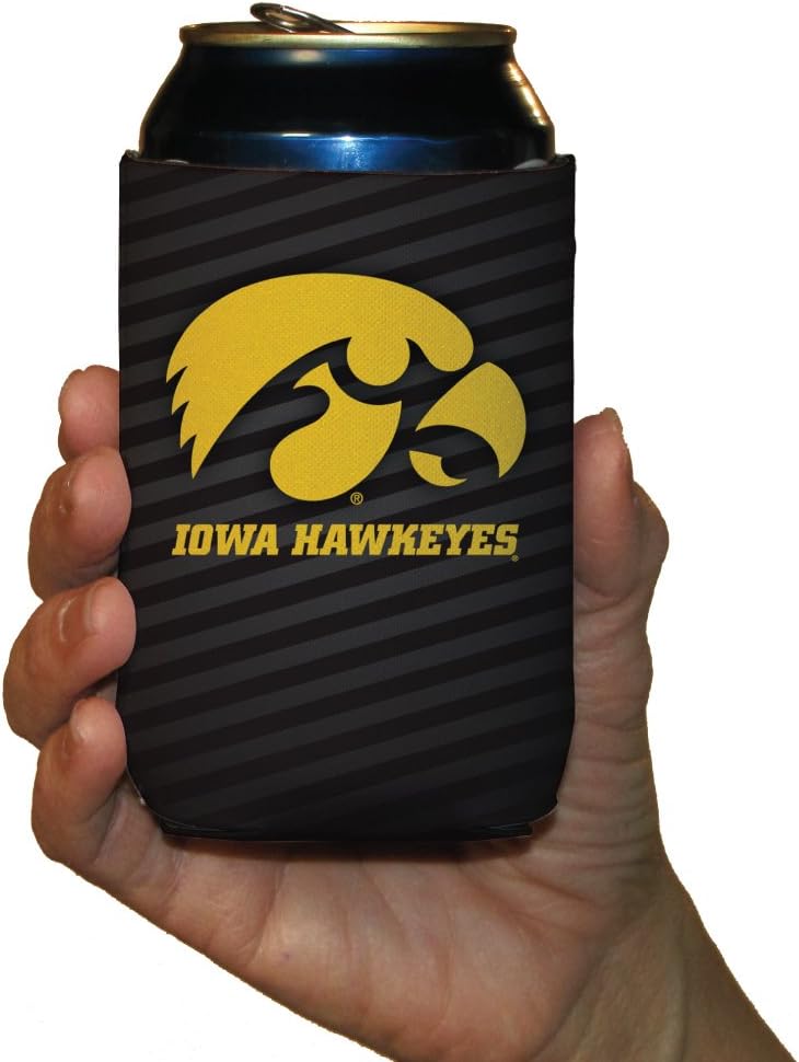 6Pack University of Iowa Can Coolers Iowa Hawkeyes Can