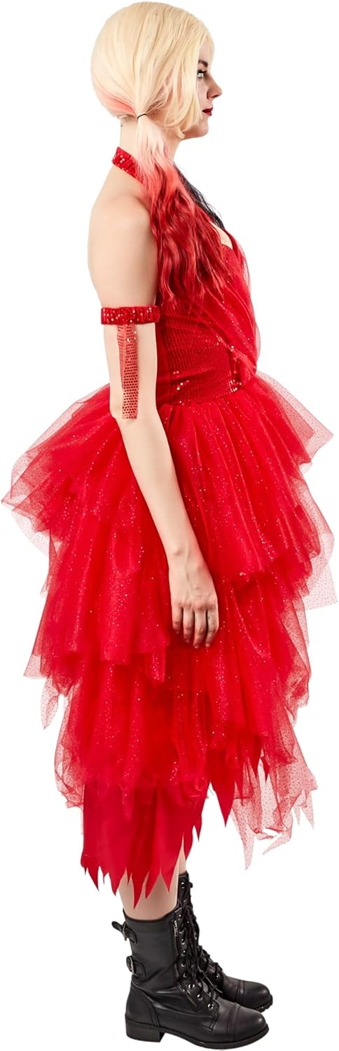 Rubie's Women's DC Comics Suicide Squad 2 Harley Quinn Costume Dress, As Shown - Image 3