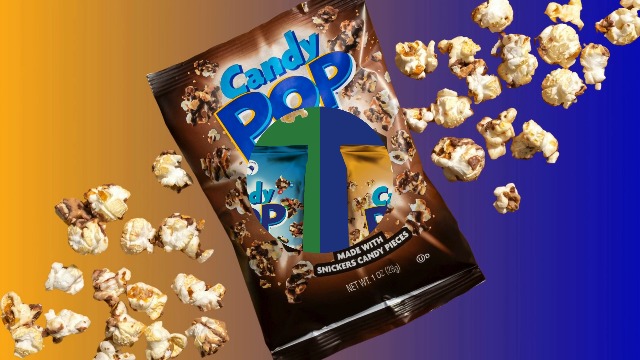 チョコ5759 Amazon.com: CANDY POP Snickers Candy Coated Popcorn, (5.25oz