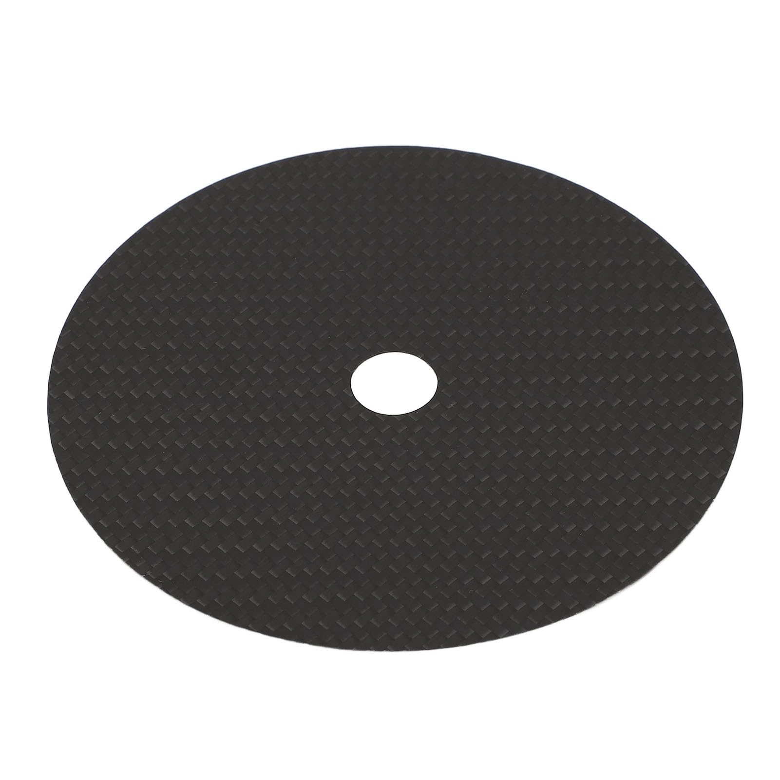 Stabilizzatore CD in Fibra di Carbonio 0,2 Mm con Assorbimento Vibrazioni Tappetino HIFI per Lettore CD Nero
