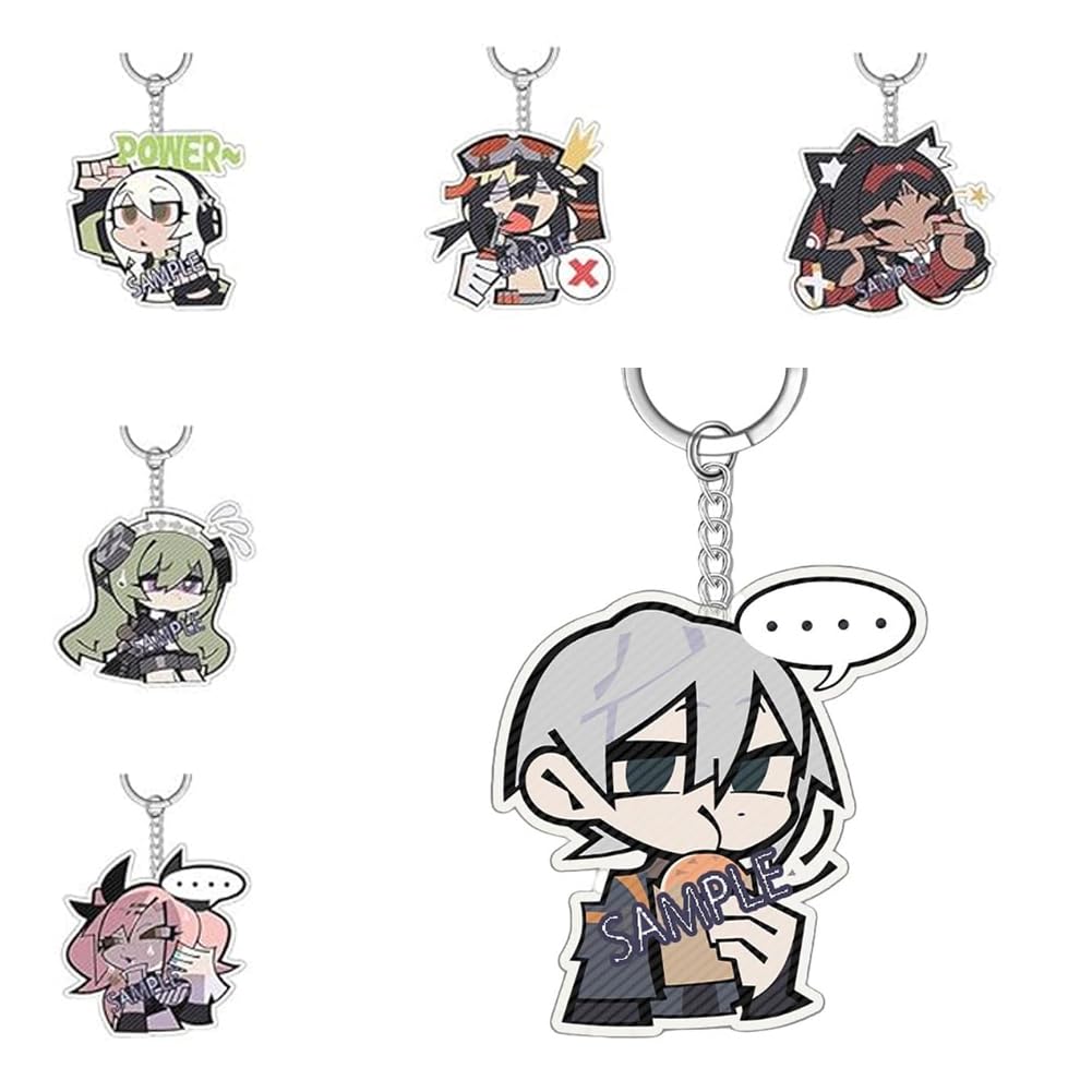 Zenless Zone Zero アクリルキーホルダー - Cunning Hares ちび【ゼン