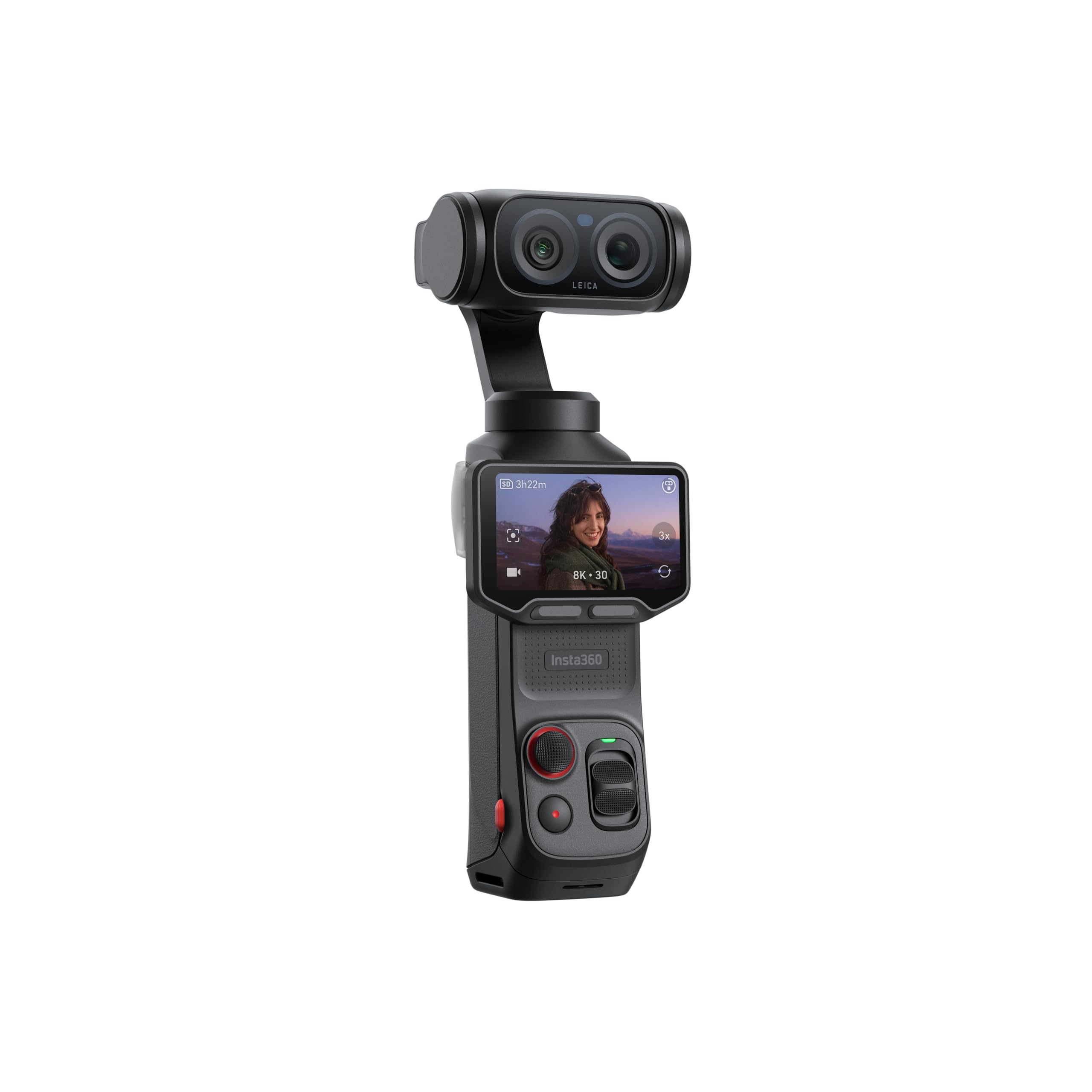 Insta360 Luna Ultra, Standard-Bundle | Modulkamera mit Sensor 2,5 cm (1 Zoll), Video 8K 3D, HiFi-Audio, 6-Achsen-Stabilisierung, Wi-Fi 6