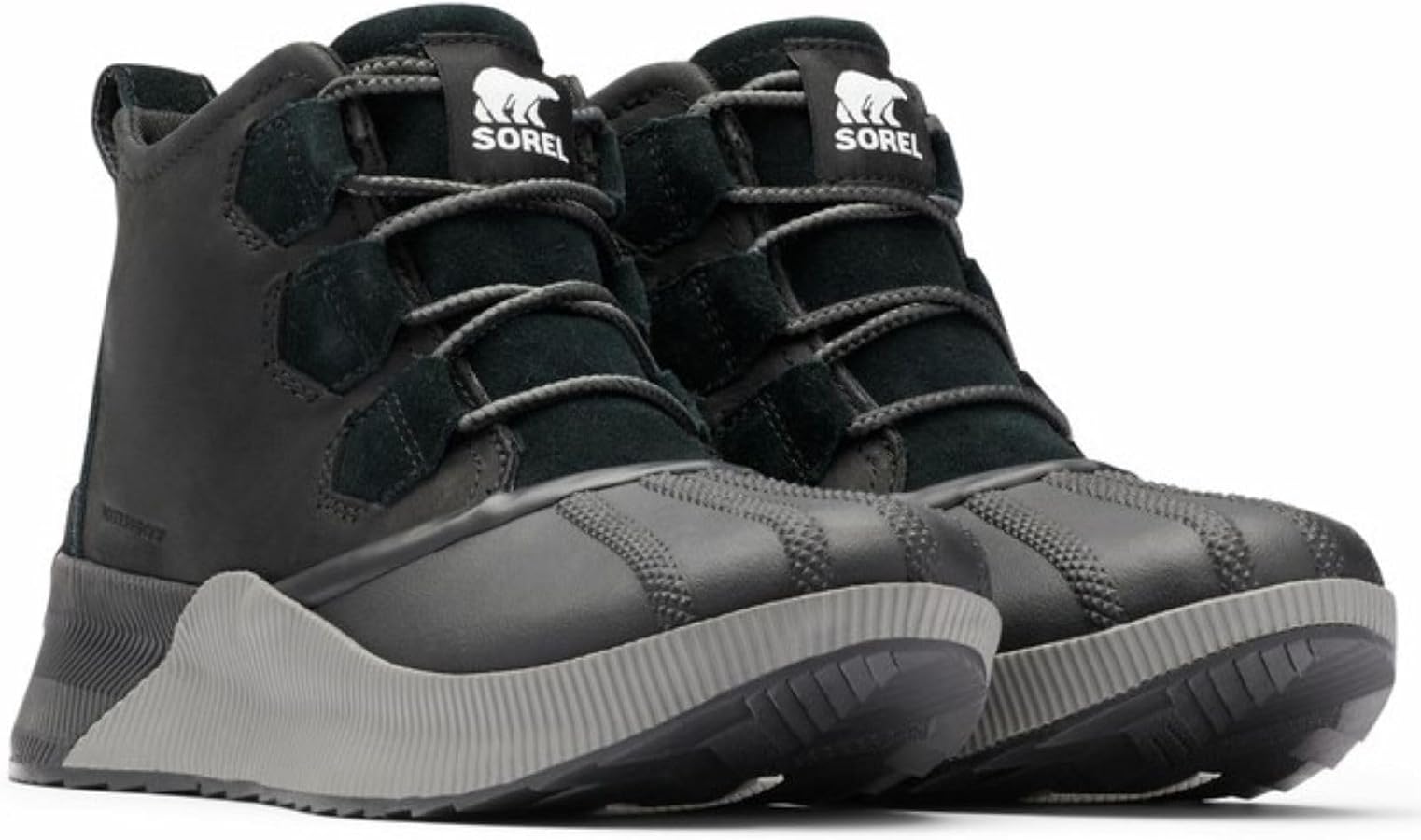 Amazon.com | Sorel Women's Out N About III Classic Waterproof, Black/Black,  6 Regular | Fashion Sneakers