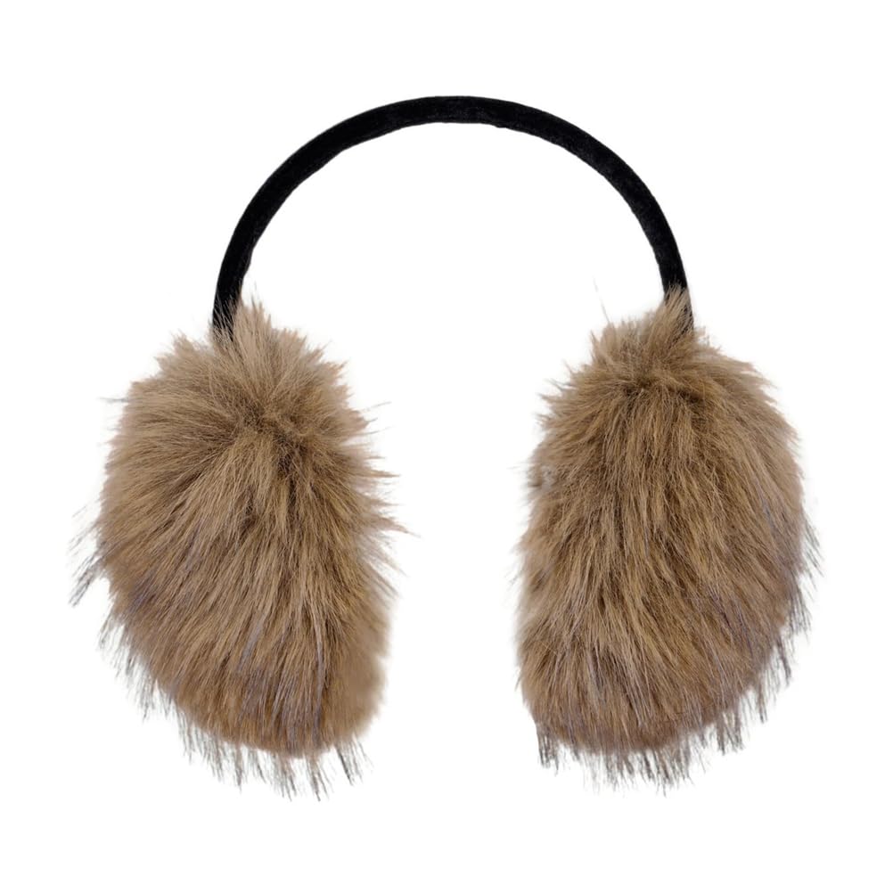 Nauszniki Dla Kobiet Faux Fur Winter Fluffy Cute DużY Rozmiar Casual Fashion Outdoor Opaska Na GłOwę CiepłE Ocieplacze Do Uszu