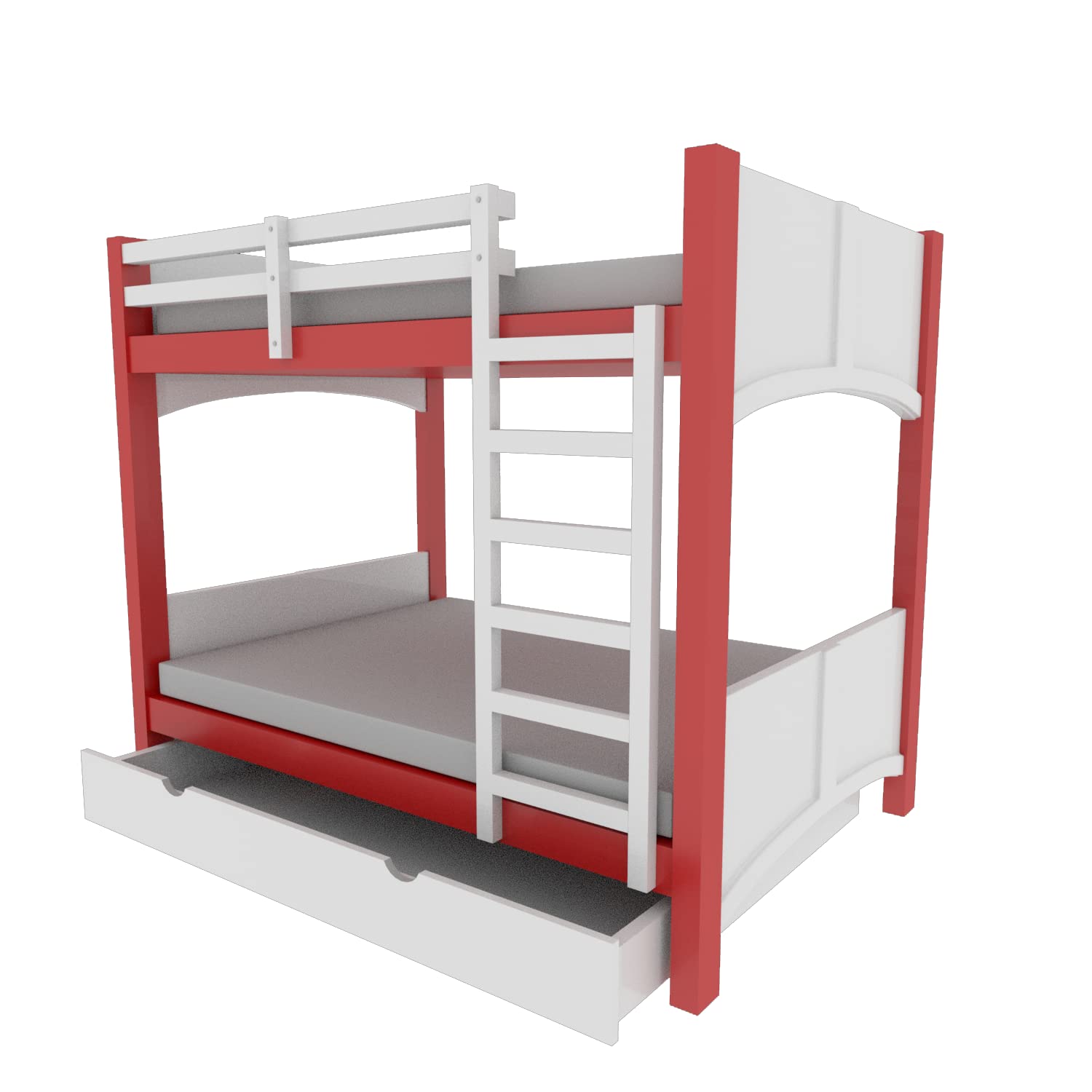 Buy Home Texa Bunk Bed for 3 to 16 Years Age Group Bunk Bed for Kids