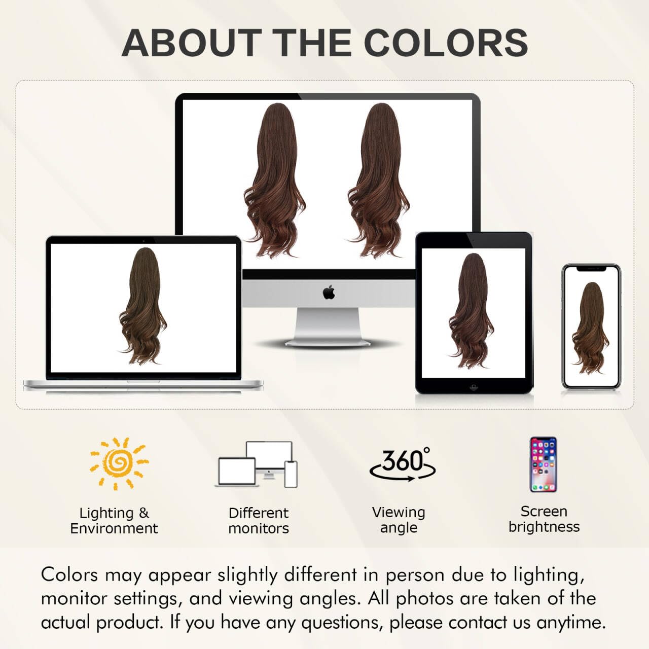 Sofeiyan Coleta Postiza Larga Ondulada con Pinza, Extensión de Coleta Natural de Doble Uso, 41 cm de Sintética Pinza de Pelo en Extensión de Trenza para Mujeres, Negro natural