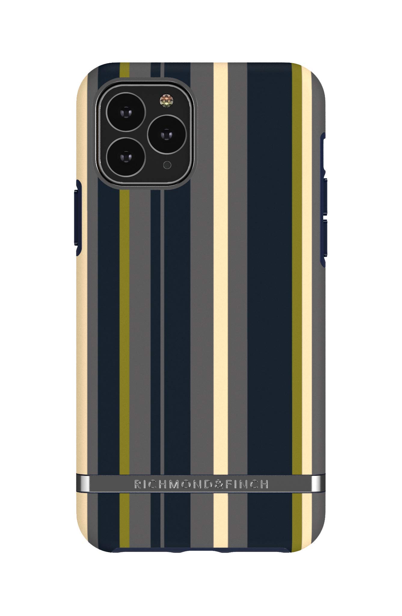 Coque iPhone 11 Pro anti-choc Richmond & Finch rayures bleu - 6