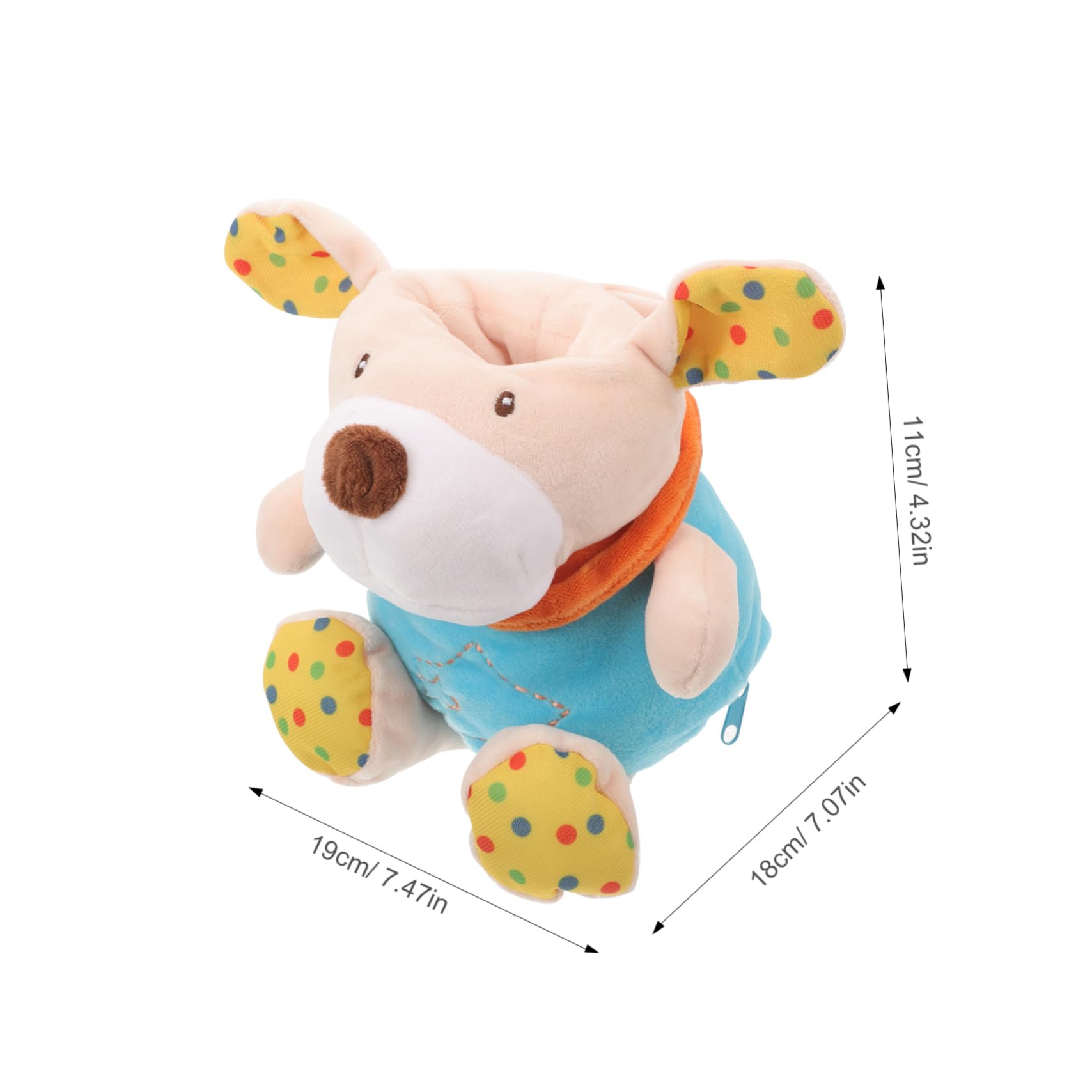 RORPOIR Portable Stuffed Animal Milk Bottle Cover Insulated Bottle for Travel Outdoor Use Soft Comfortable Design Cute Appearance for Feeding Bottles