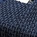 Heavy Industry Pleated Fabric Elastic Washed Handmade DIY Reconstructed Clothing 100cm Dark Blue 1