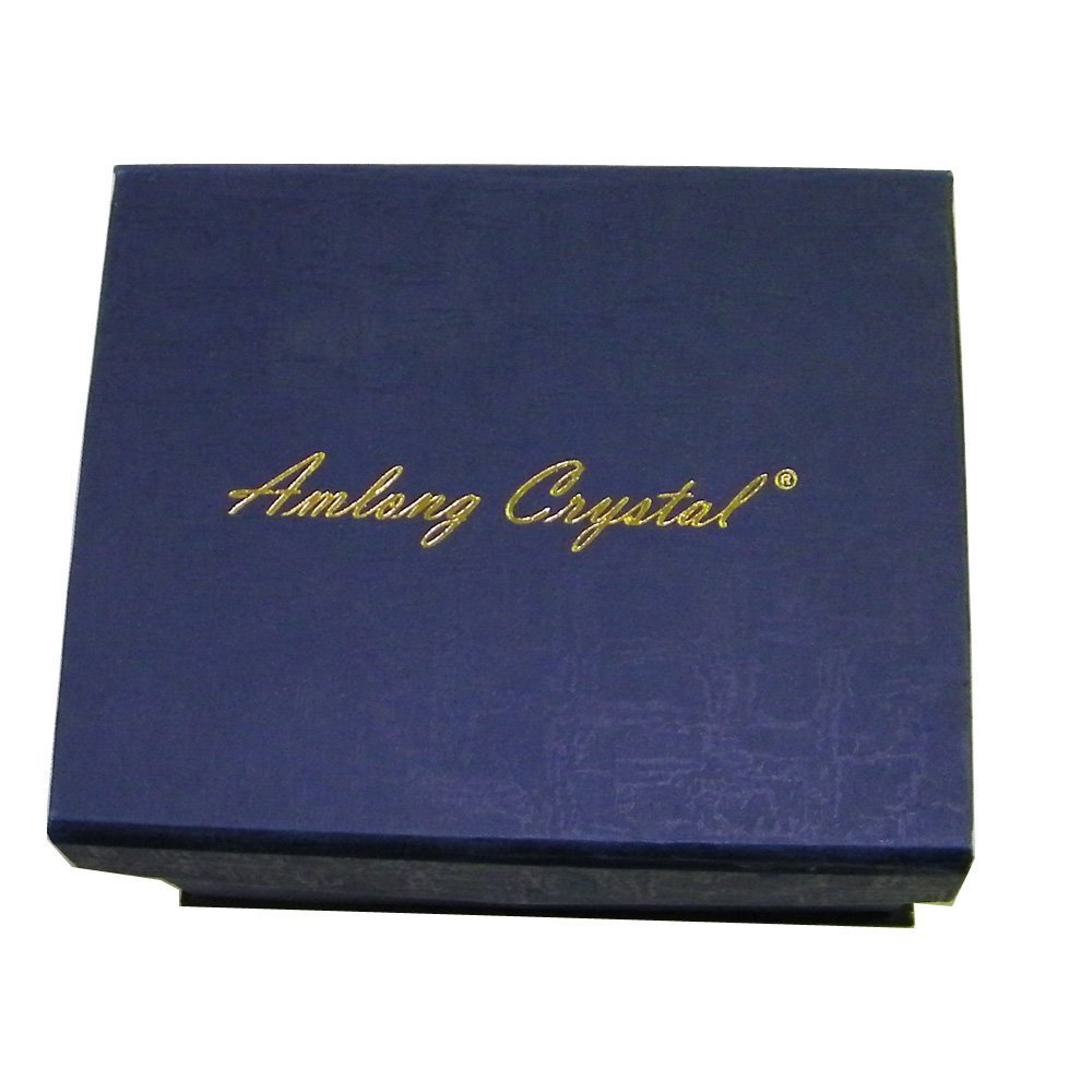 Amlong Crystal Desktop Collection - Portalápices de cristal,