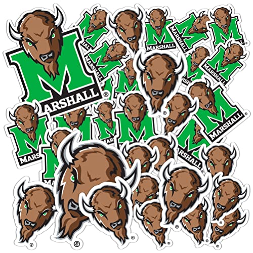 Desert Cactus Marshall University Sticker Marshall Thundering Herd Vinyl Decal Laptop Water Bottle Car Scrapbook Sheet (Type 1-1)
