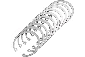 uxcell 52mm External Circlip C-Ring: An Essential Element for Secure Mechanical Assemblies