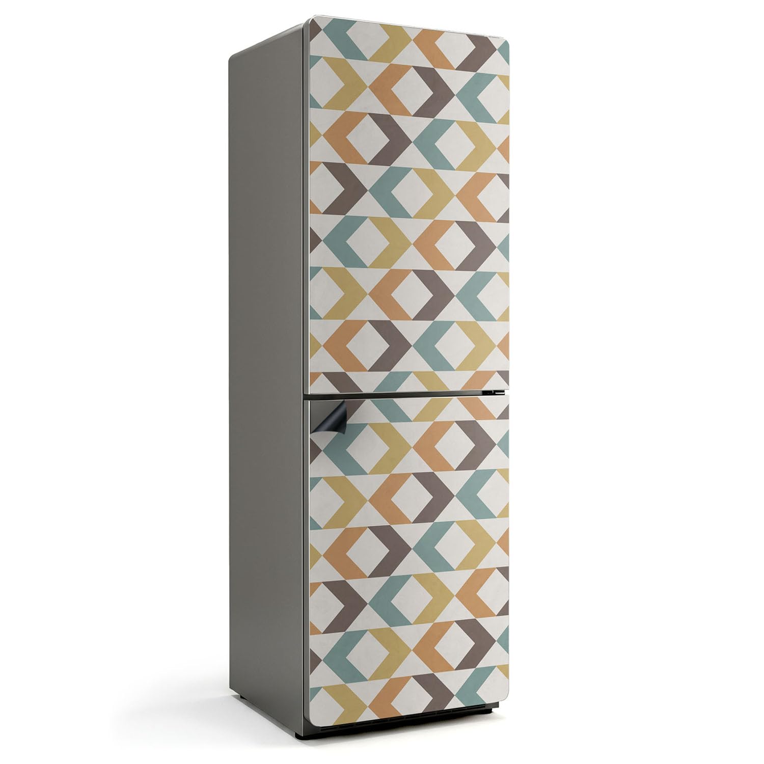 Rénovation cuisine facile avec le tapis magnétique géométrique 60x190 cm
