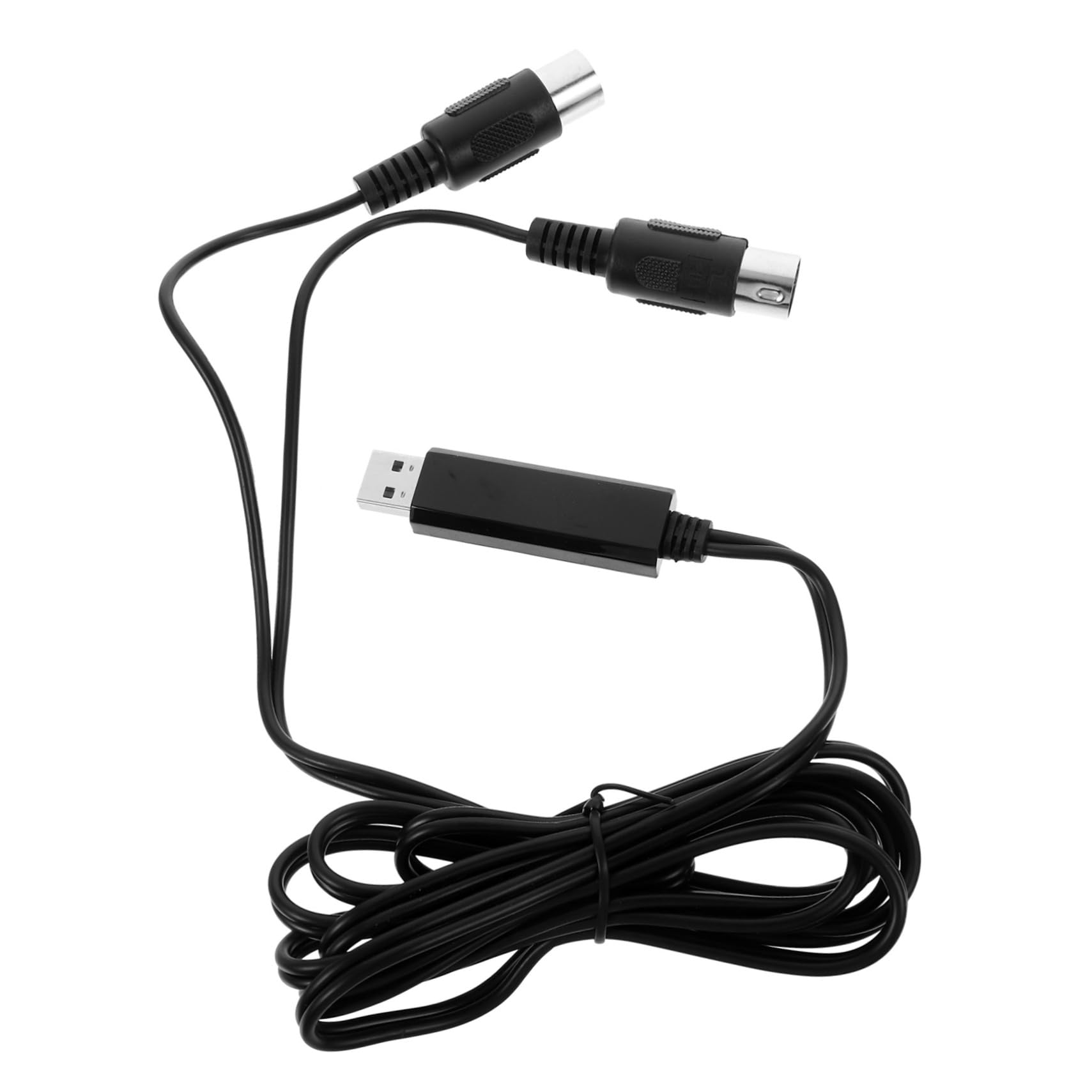 ifundom 3kawałki Kabel Usb Midi Do Pianina Adapter Do Komputera i Laptopa Stabilne Połączenie Wbudowany Sterownik Szybka Transmisja Danych Midi Kompatybilny z i