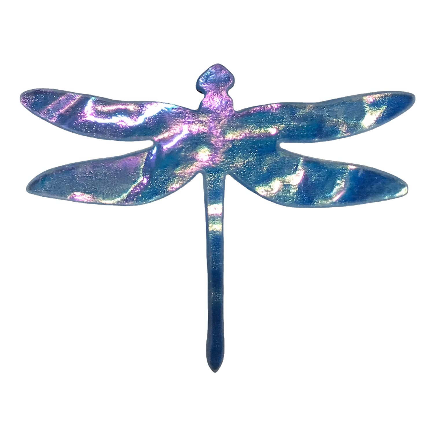 Aquatic Custom Tile Dragonfly Glass Swimming Pool Step Marker Mosaic (7 inch,Deep Blue) (2 Pack) (7 inch)