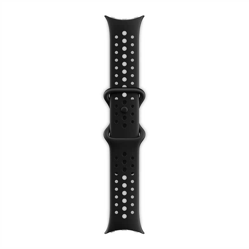 Pixel Watch Active Sport Band - Compatible with the Pixel Watch, Pixel Watch 2, and 41mm Pixel Watch 3 - Obsidian - Large