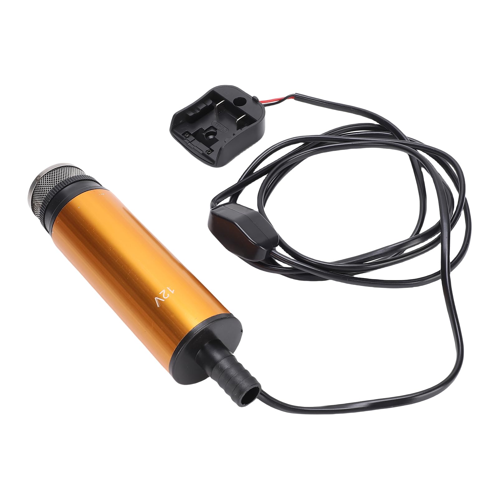 Generic Bomba de Agua Autocebante, Eficiente, 120W, Funciona con Pilas, para Riego Doméstico, Piscina, Cable de 4m