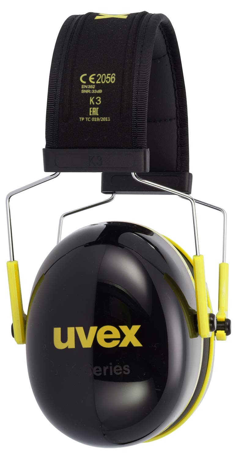 Uvex UVEX2600002 K2 Ohrenschützer, schwarz/gelb