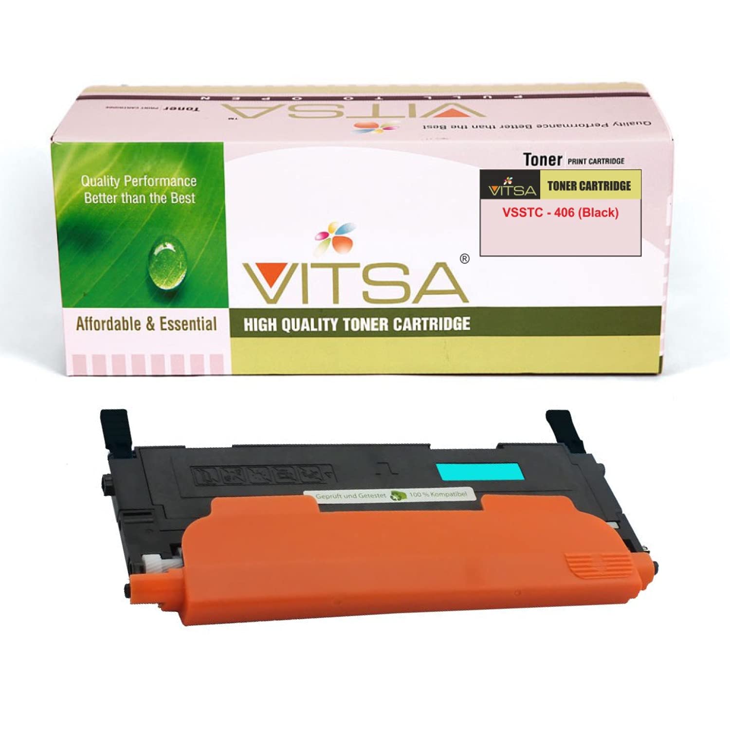VITSA CLT-K406S / CLT-C406S / CLT-Y406S / CLT-M406S Toner Cartridge Compatible with Samsung Printers (Black) (B07NPKLP5K) Amazon Price History, Amazon Price Tracker