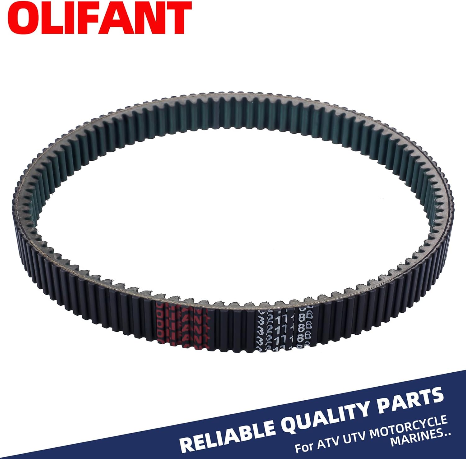 OLIFANT Drive Belt For Polaris RZR Pro XP XP4/RZR Pro S 4 RS1/RZR XP Turbo XP4 S/RZR Turbo S S4 R R4/Pro XD 2000D/4000D Pro XD Crew Full-Size/RZR 1000 XP 4 3211186 3211202