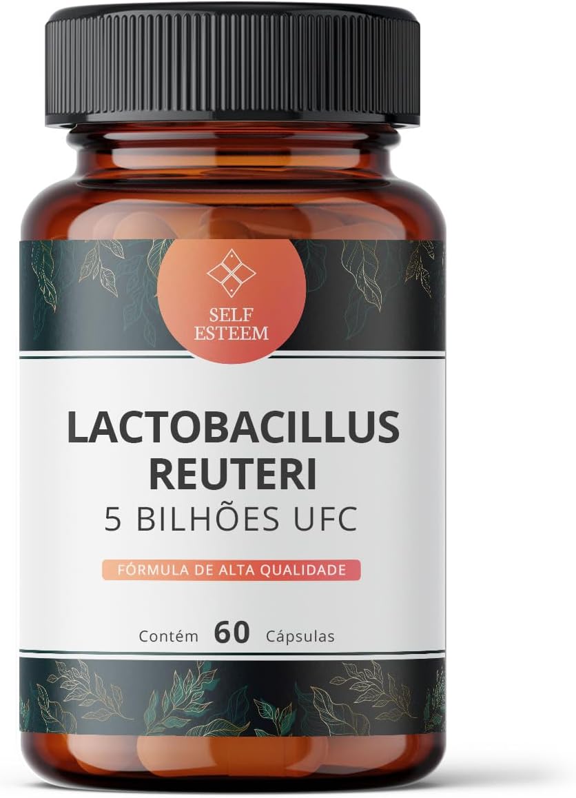 Lactobacillus Reuteri 5 Bilhões 60 Cápsulas