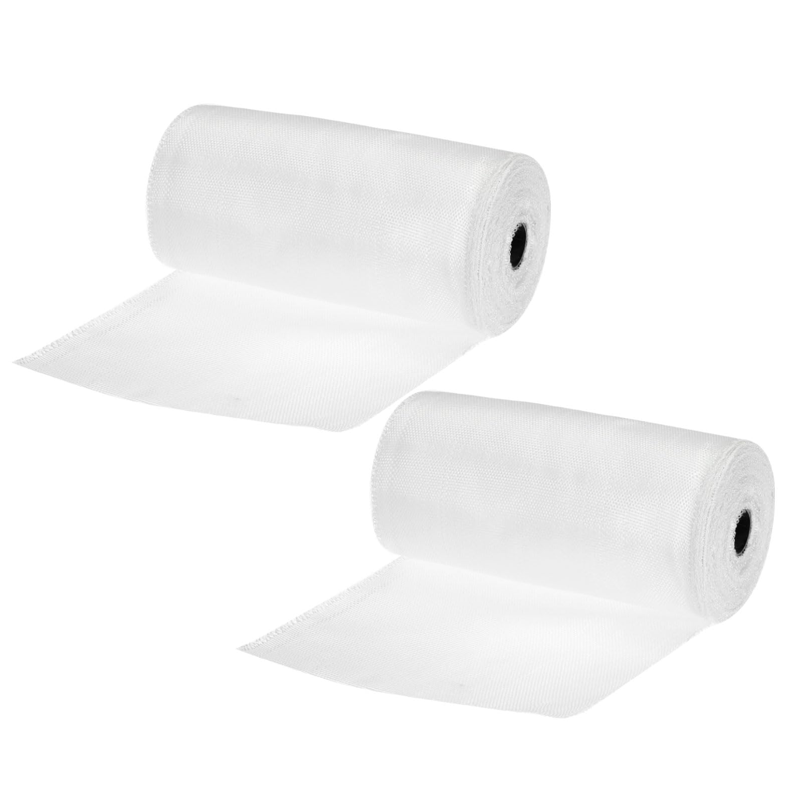 QUARKZMAN 2pz Nastro in Tessuto di Fibre di Vetro 23m(25 Iarde) x150mmx0,2mm in Vetroresina C Nastro in Tessuto Fibre Vetro Rete Tessuto Fibre Vetro Isolante per Rinforzo Riparazione