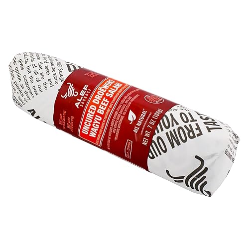 Miniatura 2 de Alef Uncured Natural Droewors Wagyu - Salami seco de carne de res sin gluten, sin lactosa, sin lácteos, sin OMG, sin nitratos, sin nitrito, 7 onzas