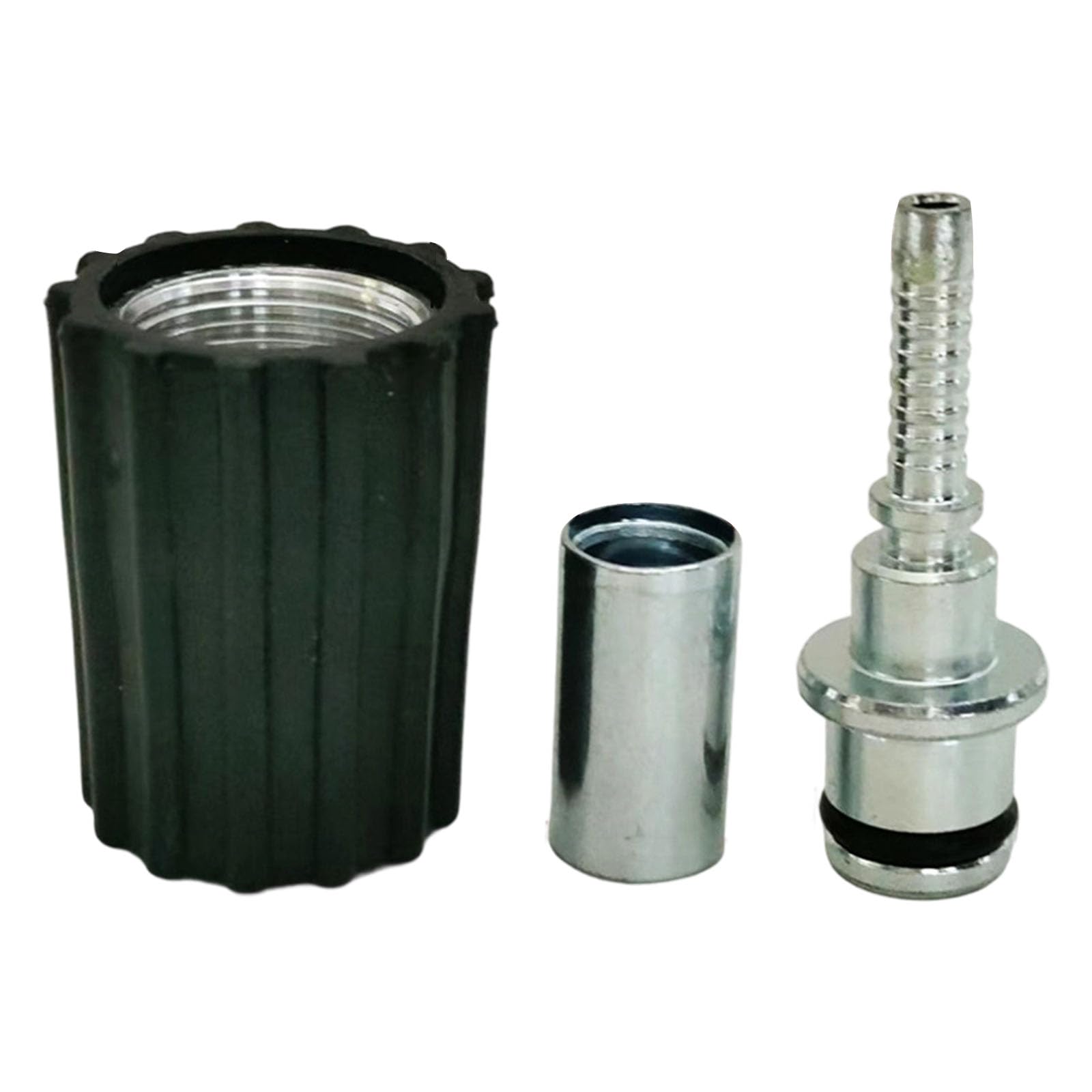 Tsophreniq E Practical Connection M14 Hos Adapter Sturdy Steel Designs Leak Resistant For High Pressures Washing Machines Water Pip Fitting