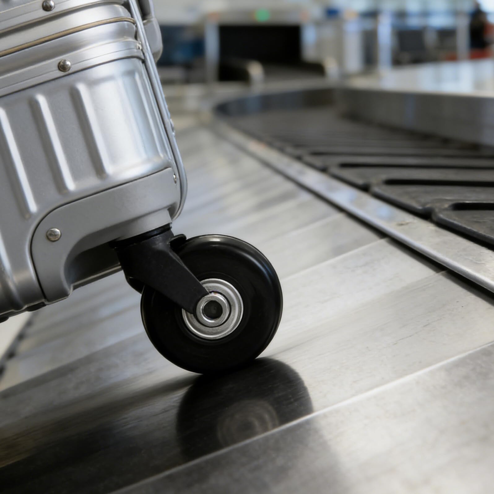 BESTonZON Set 4 Ruote di Ricambio per Valigie da Viaggio 50mm con Cuscinetti a Sfera, Ruote Girevoli Silenziose in Gomma per Sostituzione e Riparazione Bagagli Adatte a Trolley e Valigie