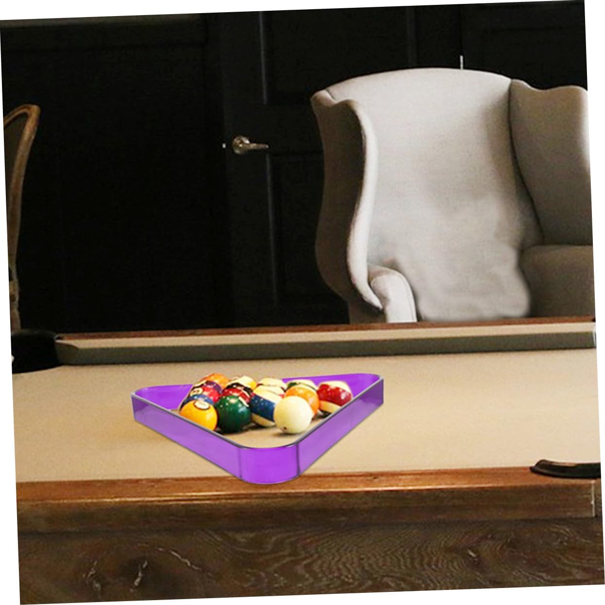 Billiard Tripod Ball Pool Rack Pool Triangle Rack Billiard Ball Triangle -Ball Rack Billiard Table