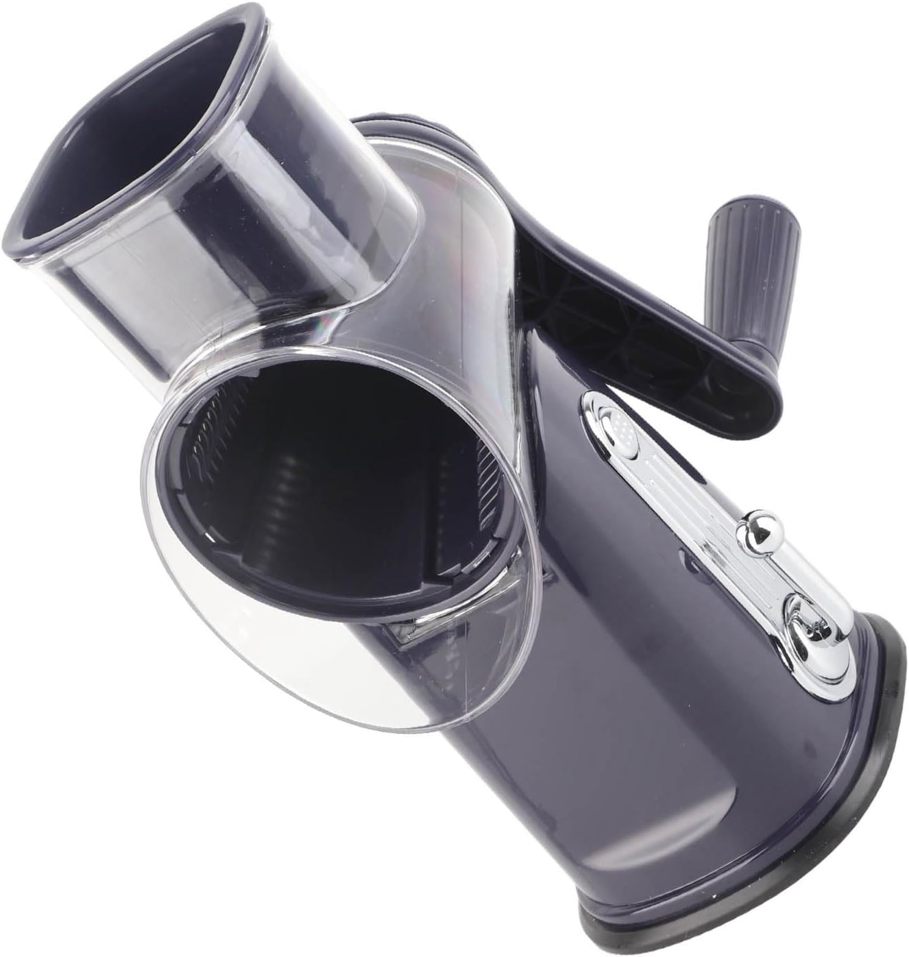 Yinhing Rotating Cheese Grater Hand Roller Type With Multi Blades for Effortless Vegetable Fruit Pota to And Nut Cutting for Home Cooks And Culinary Enthusiasts