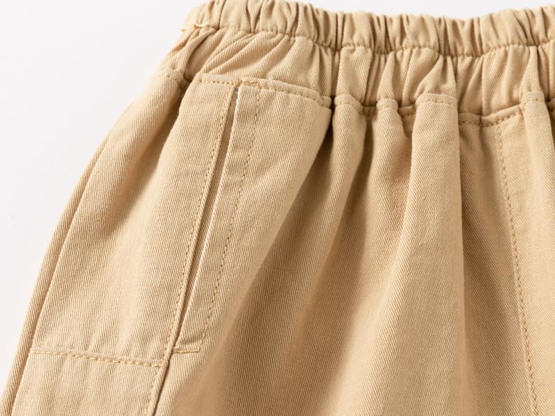 Meufam Toddler Boy Solid Color Sweats Short Pants Sport Jogger Cotton Casual Active Playwear Sweats Pants Basic Sweatpants3