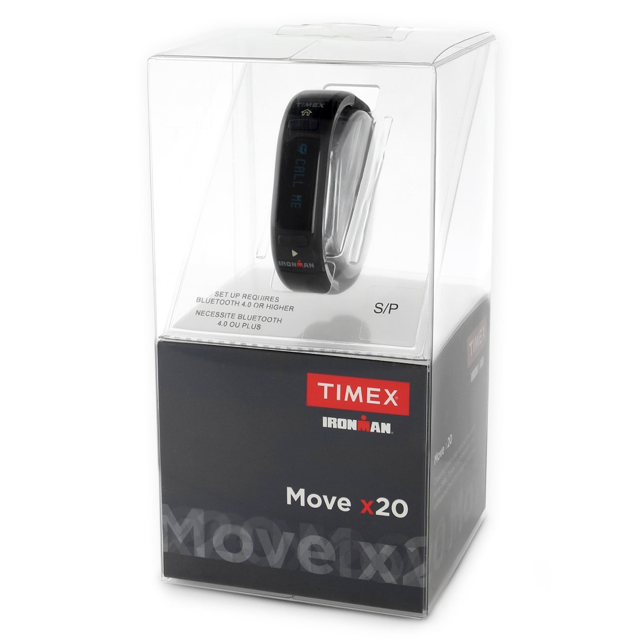 Timex TW5K85600 Ironman Move x20 Activity Band - Medium & Large - Lime