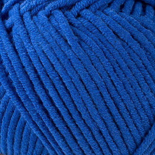 Image of Yarn Art 1 Ball (Skein) YarnArt Jeans Plus Yarn, 55 percent Cotton 45 percent Polyacrylic, 100 g (3.5 oz), 160 m (174 yds), Yarn Weight: 4 : Worsted-Aran, Saks Blue - 47