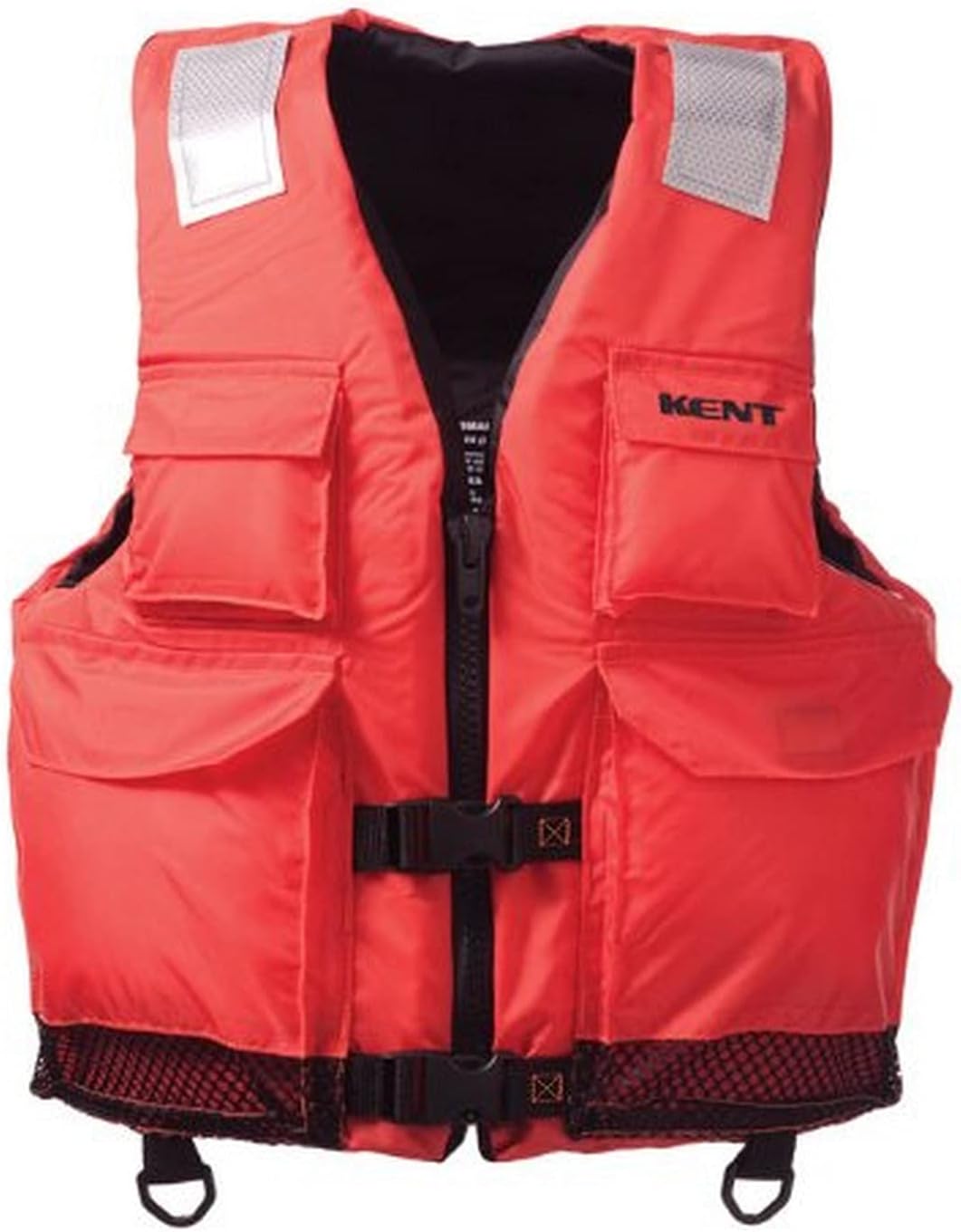Kent Elite Dual Size Commercial Life Vest - Persons over 90-Pounds (Orange, Large/X-Large, 40-52-Inch Chest) (150200-200-050-12)