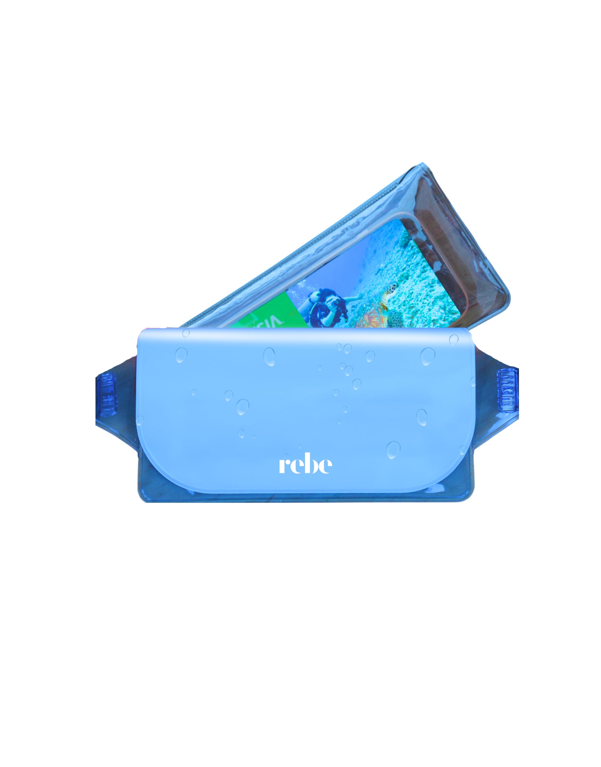 REBELEEN Waterproof Waist Bag - Phone Underwater Protection - Dry Bag for Swimming - Screen Touch Sensitive 11 12 13 14 15 16 Pro MAX Compatible -