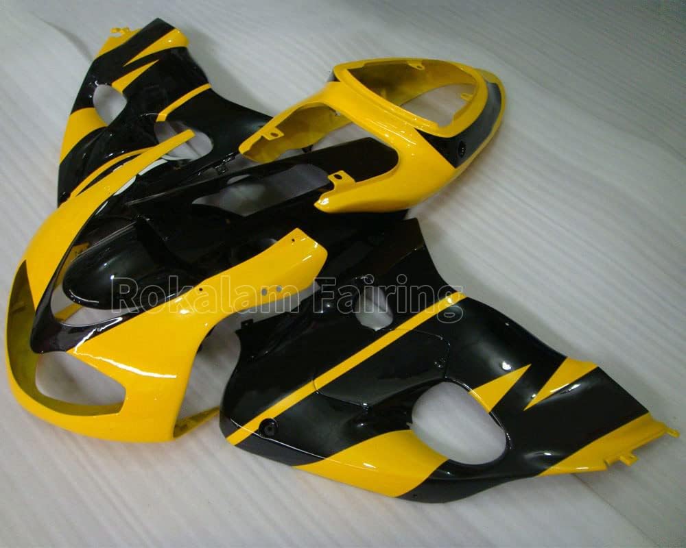 Cheap TL1000R 98-03 Fairing For Fairings TL 1000R 1998-2003 Yellow Black Body Kits (Injection molding)