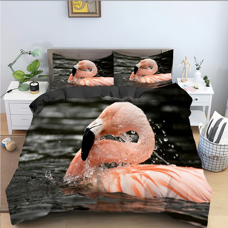 Parure de lit enfant oiseau noir pour transformer la chambre des filles et garçons ado