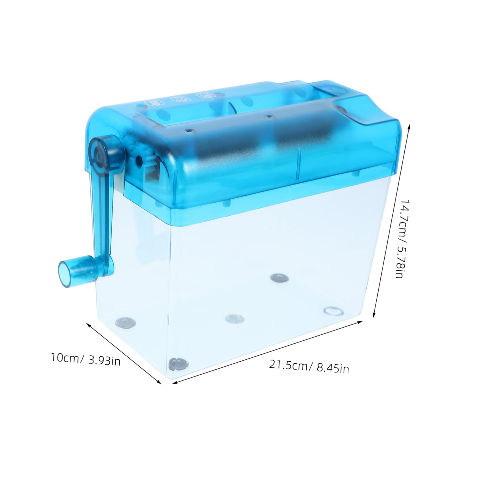 Homoyoyo Handheld Paper Shredder for Daily Use Small Paper Shredder for School Office