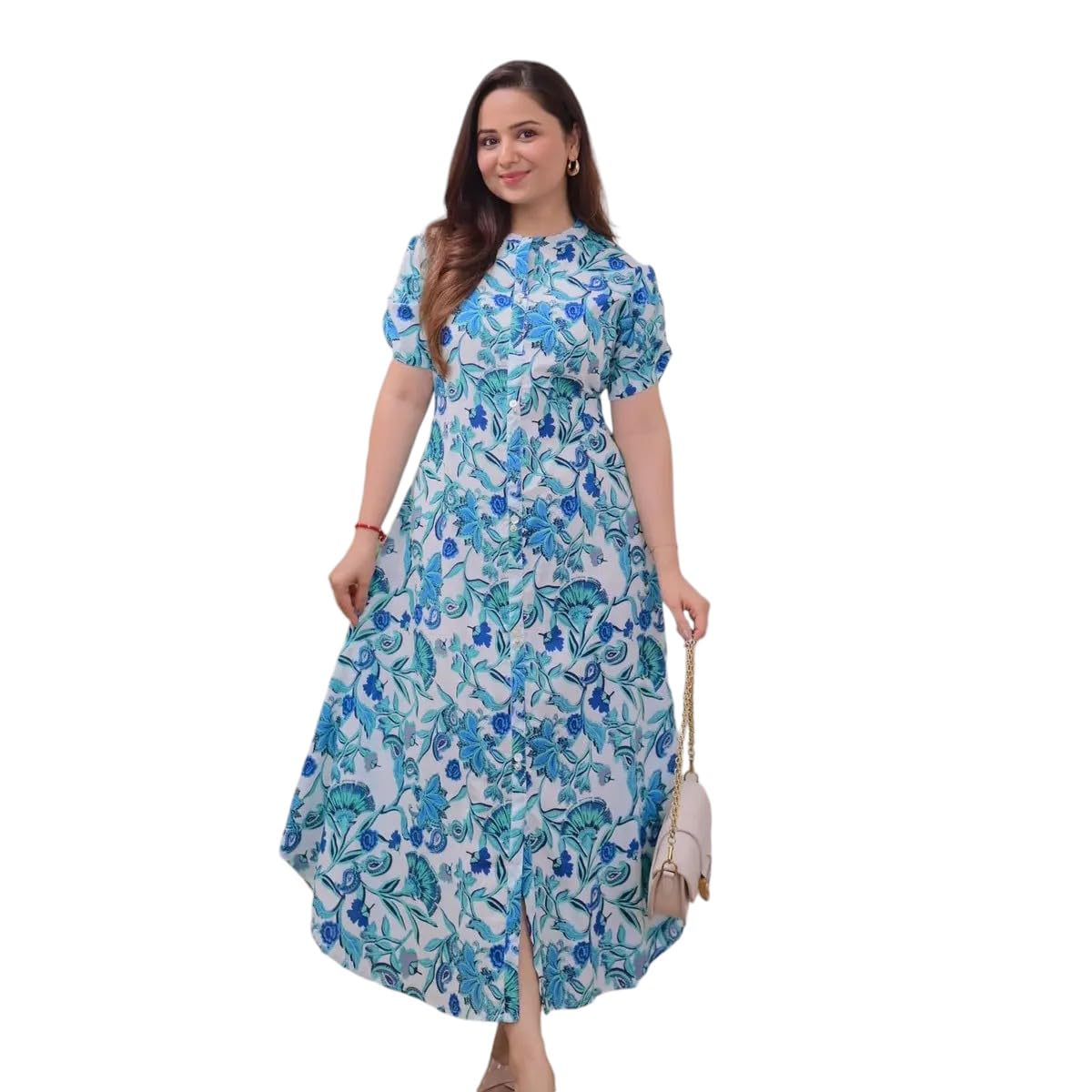 Nitya Trendz Cotton Anarkali Long Kurta for Womens/Girls-image-36
