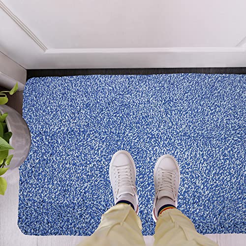 Image of Door Mats Indoor 20 inch x 30 inch, Front Entry Door Mat, Super Absorbent Microfiber Entryway Rug, Non-Slip Waterproof Rugs for Entryway, Floor Mats, Mats for Dogs, Machine Washable Rug,