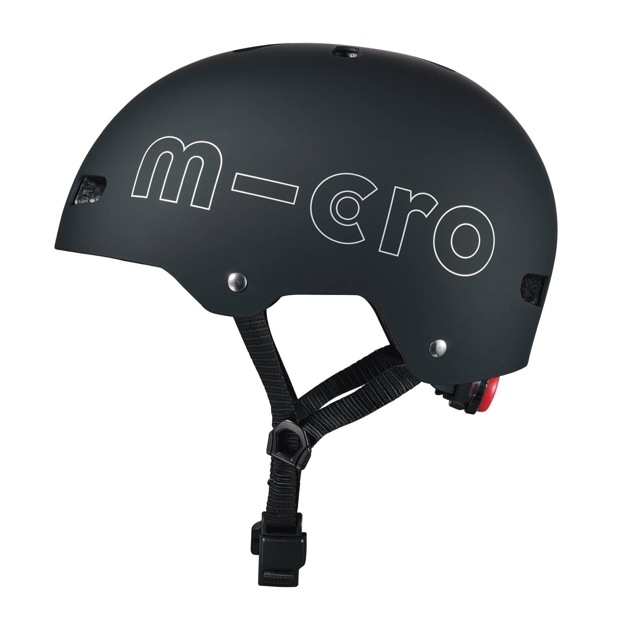 Casco Micro® v2 Ultraligero 320gr Luz Seguridad Almohadilla Interior Una Sola Pieza Talla M Adulto 54-58 cm Negro